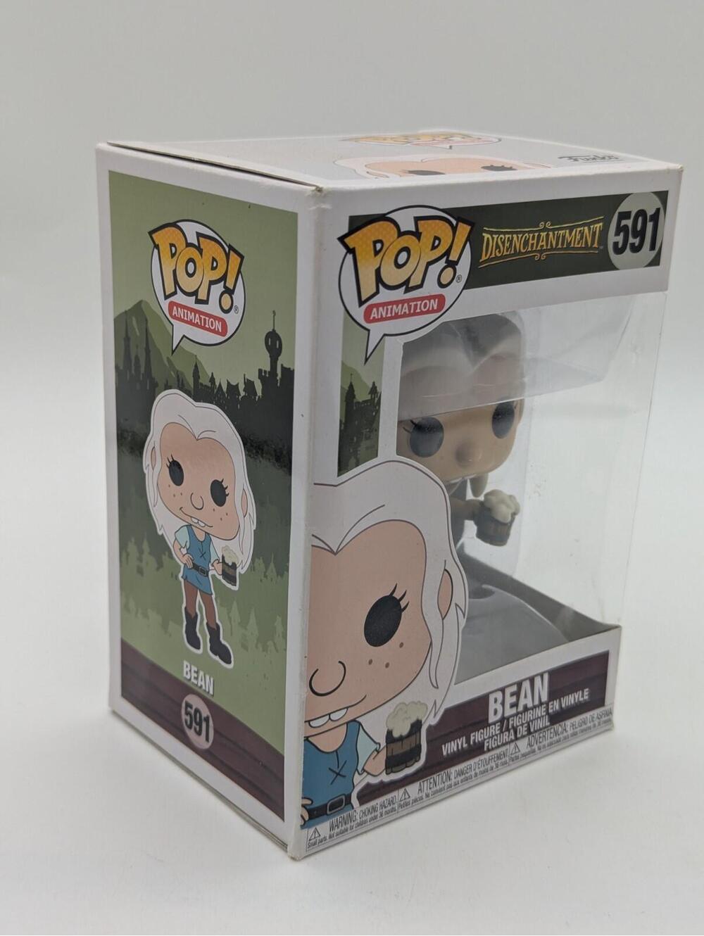 Funko POP! Animation - Disenchantment - Bean #591 Vinyl Figure + Protector - Picture 9 of 11